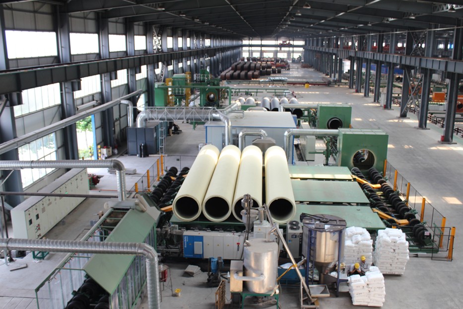 山东胜利保温生产线正式投入生产